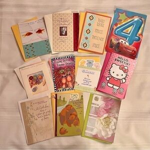 Greeting‎ Cards 250+ All Occasion Cards & Envelopes NEW Birthday Get Well…